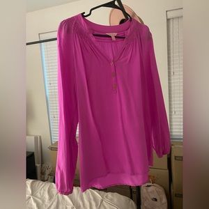 Pink Lily Pulitzer Elsa Top
